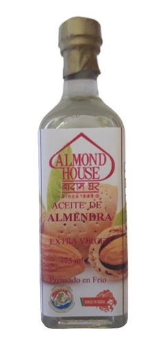 Aceite De Almendra Dulce Extra Virgen, Comestible 100%
