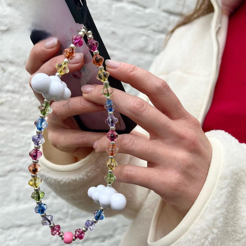 Kkbead Niche Mobile Phone Chain I Summer Color Mobile Phone
