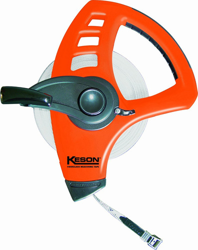 Keson Flt18m165 Cinta Metrica De Fibra De Vidrio Con Doble G