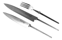 Comprar Set De Cuchillos + Tenedor 3 Piezas Para Encabar Inox Dagger