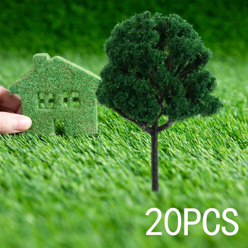Modelo De Árboles Micro Paisajismo 20 Piezas