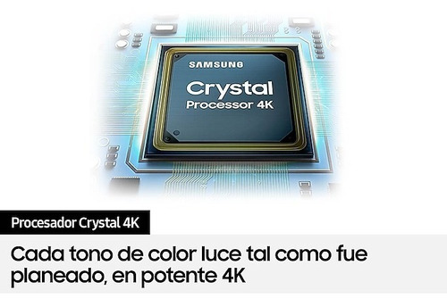 Imagen 4 de 10 de Smart TV Samsung Series 7 UN43AU7000FXZX LED Tizen 4K 43" 110V - 127V