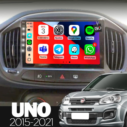 Multimidia Adak 2+64gb Uno 2015 2016 2017 2018 2019 2020 21