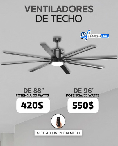 Ventilador De Techo De Lujo