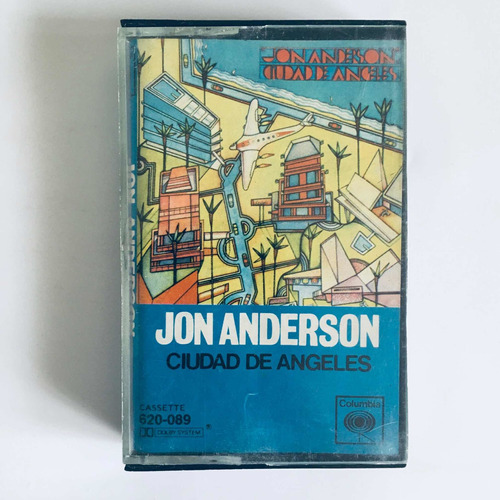 Jon Anderson - Ciudad De Ángeles Cassette Nuevo