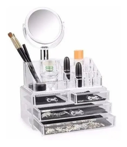 Organizador De Maquillaje Cosmetiquero  Acrilico 