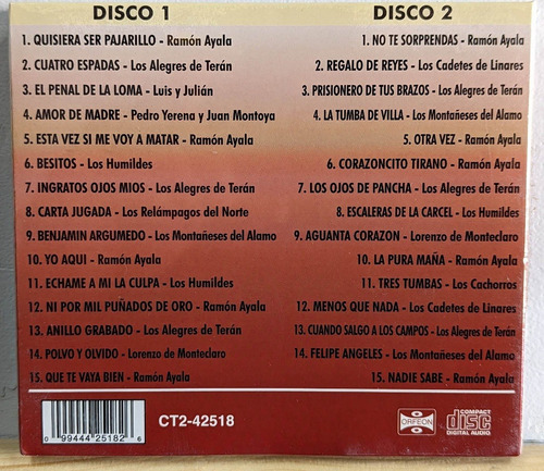 Ramon Ayala 30 Exitos (2 Cd's) Nuevo Sellado