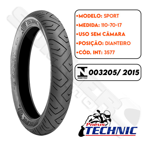 Par Pneu Ninja 250 R 110-70-17 + 130-70-17