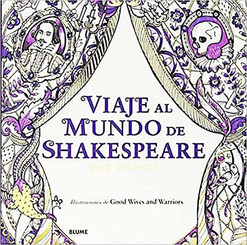 Viaje Al Mundo De Shakespeare -pequeño Libro Para Colorear
