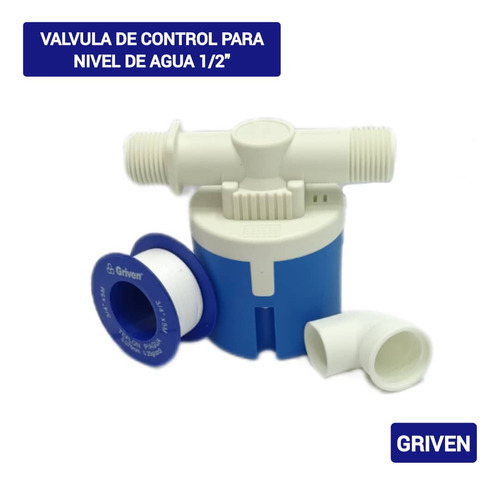 Valvula De Control Para Nivel De Agua De 1/2 Somos Tienda Fí