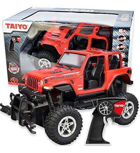 Taiyo Rc Truck Jeep Rubicon, Coche A Control Remoto A Escala