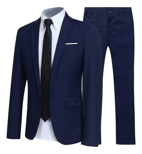 Traje De Dos Piezas For Hombre, Traje De Boda, Traje Formal