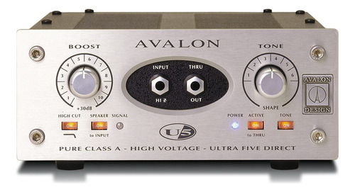 Avalon U5 Pure Class A Mono Instrument Di-preamplificador P.