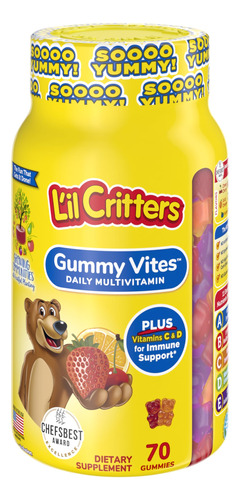 L'il Critters Gummy Vites, 70 Unidades
