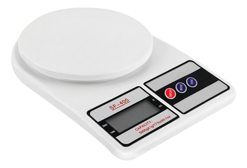 Balança Digital Sf-400 10kg Branco - Precisão