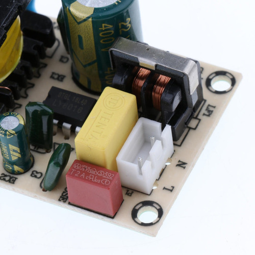 2xac 220v A Dc 24v 1a 24w Módulo De Placa De Fuente De