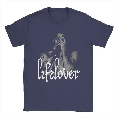 Playera De Algodón De Manga Corta Estampada Lifelover
