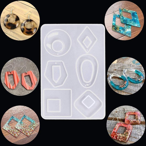Silicone Resina Molde Colar Pulseira Oscilar Anel