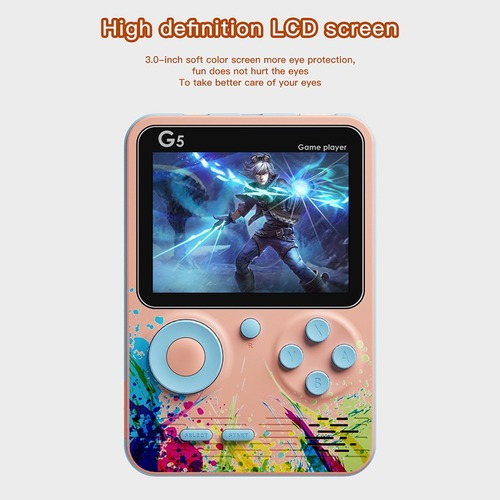 Consola De Minijuegos Portátil 500 En 1 Videojuego Retro Consola De Minijuegos Portátil 500 En 1 Videojuego Retro