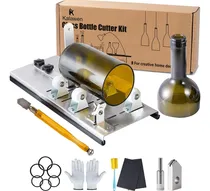 Comprar Cortador Botellas Vidrio Kit Completo Solo Botellas Redondas