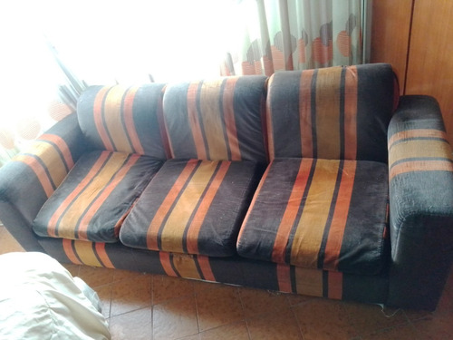 Sofa Solo Tres Puestos Usado 