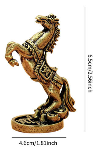 Figura De Caballo De Latón, Artesanía De Latón,