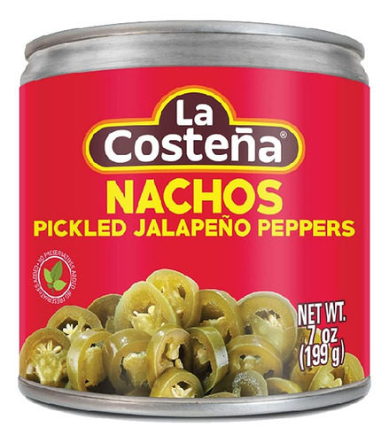 Nacho Pimientos Jalapeño En Rodajas, Jalapeños Calientes