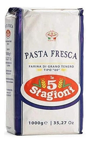 1kg Harina De Trigo 00 Pasta Fresca Le 5 Stagioni Hanseatik