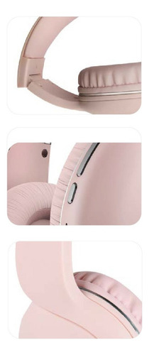 Auriculares Telefunken Bluetooth H600bt On Ear Rosa Rosa