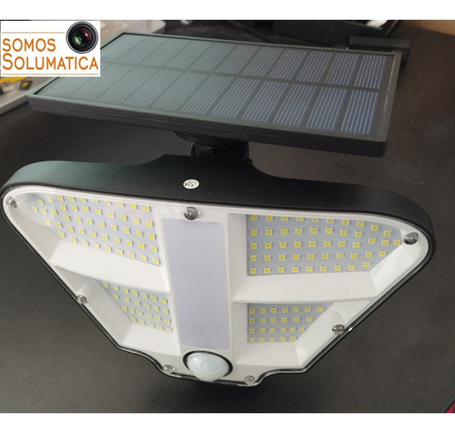 Lampara Luz Solar 160led - Autoencedido Sensor De Movimiento