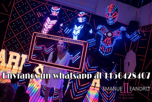 Imagen 7 de 10 de Show Robot Led - Show Luminoso - Show Baile Led