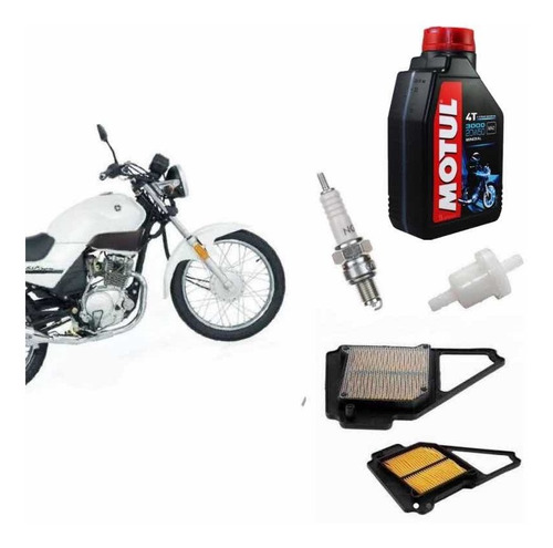 Kit De Afinación Servicio Ybr125 Yb Yamaha Motul