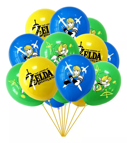 Globos De Cumpleaños Decoración The Legend Of Zelda Fiesta