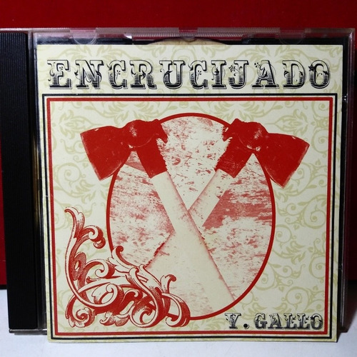 Encrucijado Y.gallo Cd Rock Nacional Venta Prohibida