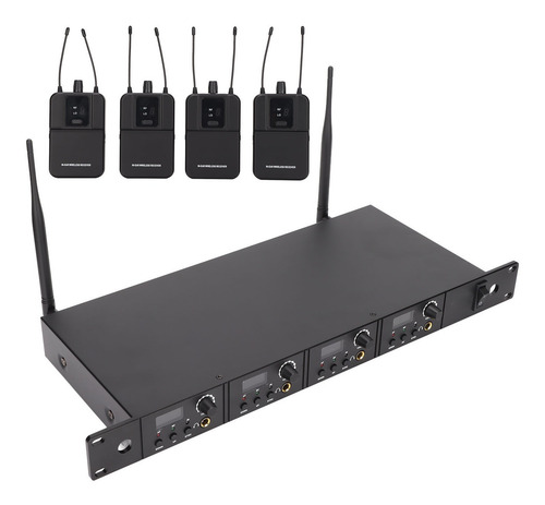Sistema De Monitor De Oído Inalámbrico De 4 Canales Seleccio
