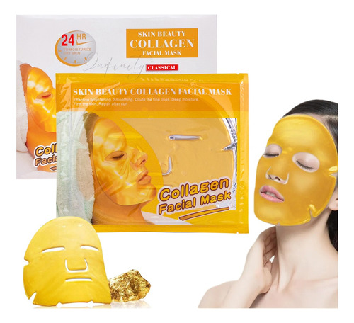 Pack 10 Mascarilla Máscara Faciales Colágeno Hidratante