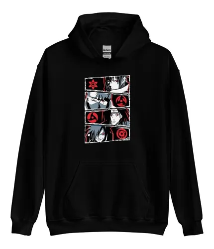 Sudadera Anime Naruto Tipos De Ojo Sharingan. Sasuke Uchiha