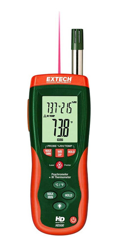 Psicometro Gpp G/kg Termómetro Laser Extech Hd550 Sicometro
