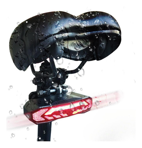 Luz Trasera Para Bicicleta, Luz Delantera Para Bicicleta Con