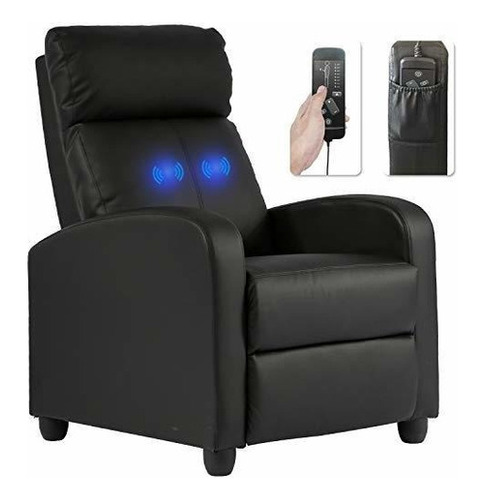 Silla Reclinable Para Sala - Bestmassage - Negro 