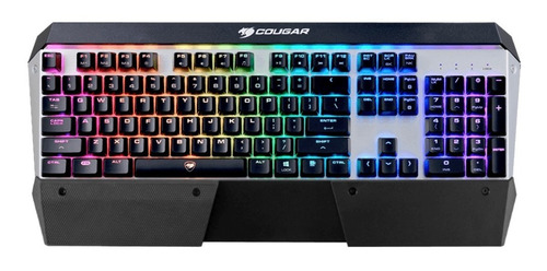 Imagen 1 de 10 de Teclado Gamer Cougar Attack X3 Rgb / Cherry Mx / Mecánico