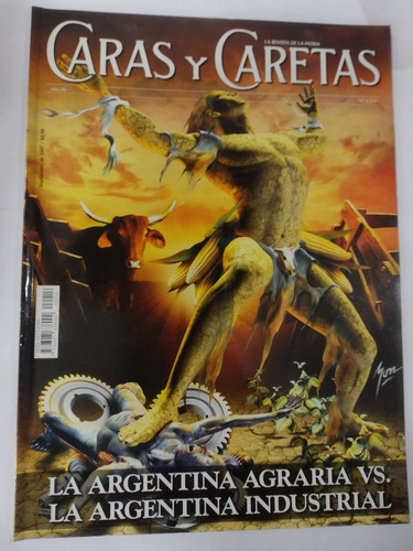 Revista Caras Y Caretas N°2.214 Septiembre 2007