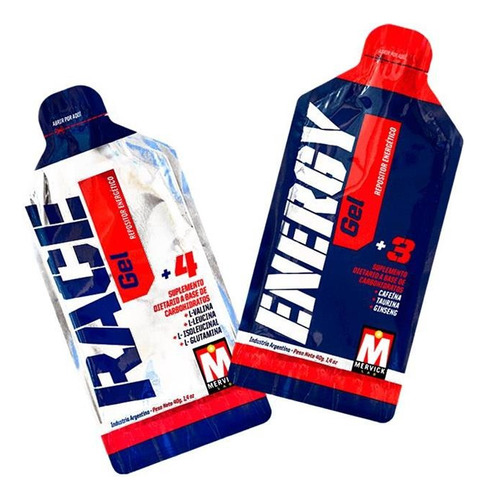 Gel Race Energy X12 Unidades Mervick