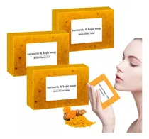 Comprar 3pcs Jabón Abrillantador Con Limón,cúrcuma Y Ácidos Kójic E
