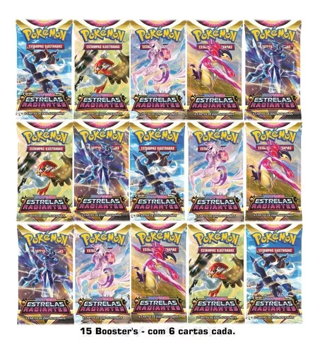 Booster Pokémon Com Carta V Garantida em JP - Booster Épico