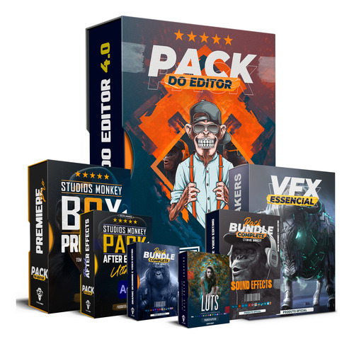 Mega Pack Do Editor 4.0 - Mais De 4 Milhões De Templates