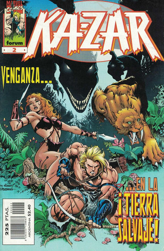 Ka-zar Venganza En La Tierra Salvaje