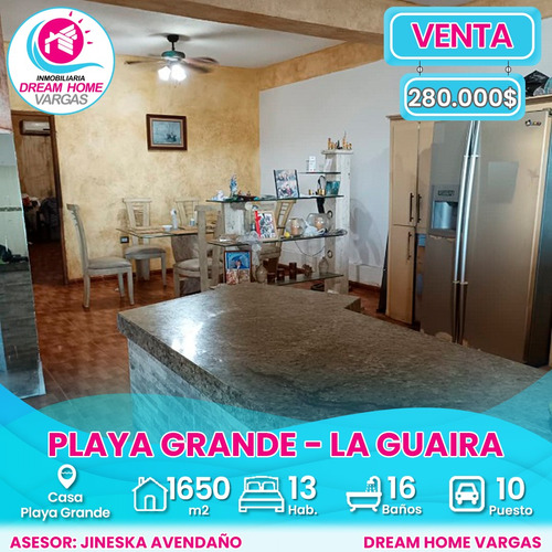 Casa En Venta  Playa Grande  La Guaira