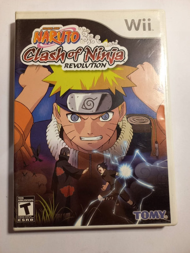 Juego Naruto Clash Of Ninja  Nintendo Wii Palermo V Lopez