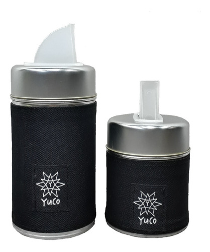 Imagen 2 de 8 de Equipo De Mate Set Matero | Bolso + Latas | Negro | Yuco